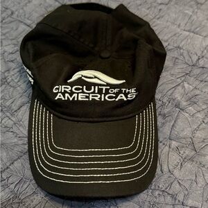 Circuit of the Americas COTA Black Adjustble Hat Home of the World Championships
